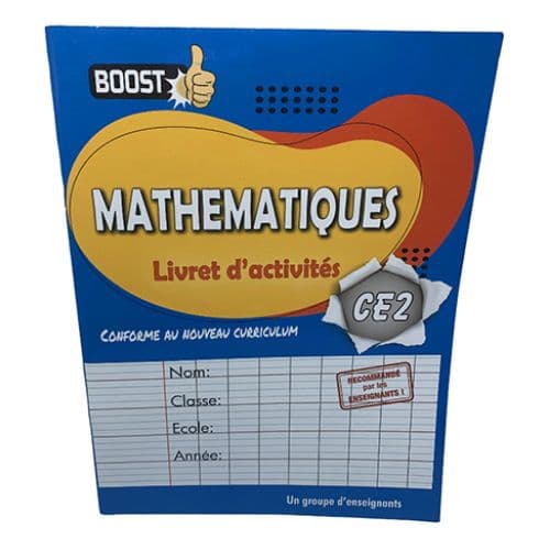 Livre Scolaire Livret d'activités de Mathématiques CE2